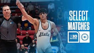 Select Matches: Ohio State at Michigan State | Big Ten Wrestling | Feb. 16, 2024