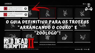 Troféus Zoólogo e Arrancando o Couro - Localização de todos os animais em Red Dead Redemption 2!