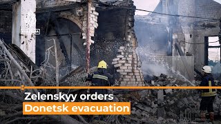 Ukraine’s Zelenskyy orders evacuation from Donetsk region | Al Jazeera Newsfeed