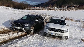 Battle of Dacia Duster! 1.3 TCe 130 vs 1.5 dCI Snow Offroad