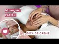 RELAXING MASSAGE IN THE FACIAL REGION