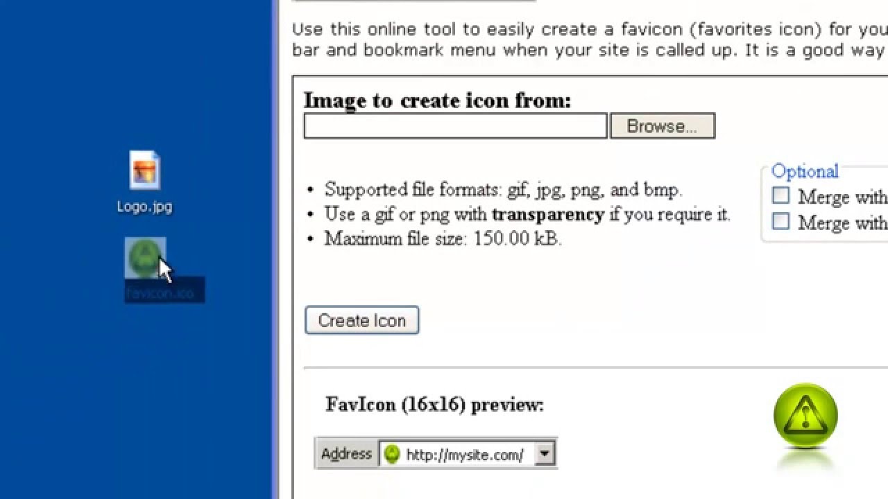How to Create and upload a Favicon.ico’ How to Create and upload a Favicon.ico