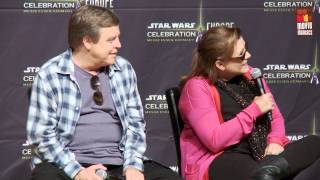Mark Hamill & Carrie Fisher - Star Wars Celebration Europe | press conference 2013