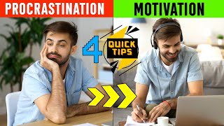 சோம்பேறித்தனத்தை போக்க | how to stop procrastination and start things with motivation | productivity