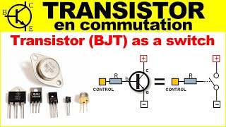 Fonctionnement et calculs du transistor en mode commutation électronique débutants