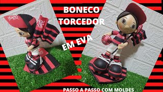 APRENDA A FAZER UM LINDO BONECO DO SEU TIME DO CORAÇÃO