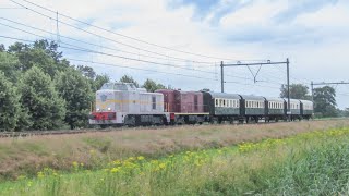 VSM 2530 + 2459 rijden na een ATB ingreep weg bij de Kade in Ede ( met veel getoeter )