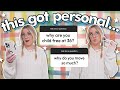 grwm while i answer your VERY PERSONAL QUESTIONS about my life (most asked questions)!