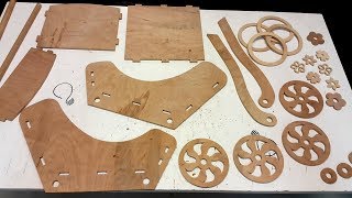 Making a Wooden Doll Pram on the Scroll Saw (Part 1 of 2)