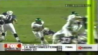 Oregon RB Onterrio Smith 56 yard run vs. Arizona 10-06-2001