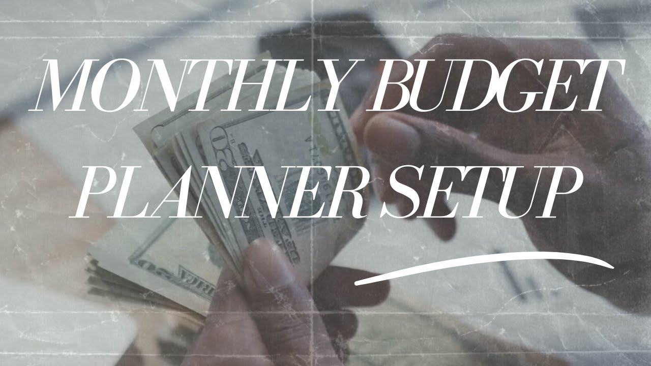 January Monthly Budget Planner Setup Freebies Youtube