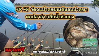 EP.48 ตกปลานิล อ่างเก็บน้ำห้วยบง ดึงเรื่อยๆพอได้ส่งงาน เดินจ่นปวดขาวัดจ่นปวดแขน