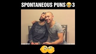 Spontaneous puns 3! (Spun-taneous) | The Pun Guys