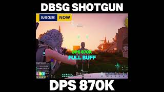 ONCE HUMAN DBSG-SHOTGUN DPS 870K WORLD RECORD 🥶👌#oncehuman #七日世界 #원스 휴먼