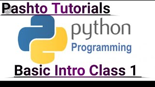 python basic intro Class (1) in pashto || syntax, variable ,comments ,datatypes||python tutorials ||