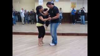 Chris Molina & Ashley Ramos Merengue Workshop Demo- Lorenz Latin Dance Studio