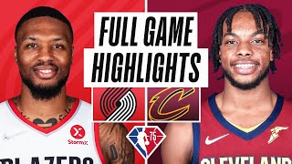 TRAIL BLAZERS at CAVALIERS | FULL GAME HIGHLIGHTS | November 3, 2021