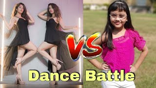 Chinki Minki VS Abhigya jain Dance || Param Sundari || Shona Shona || @AbhigyaaDancer