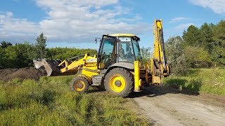 В парке началось строительство велодорожки