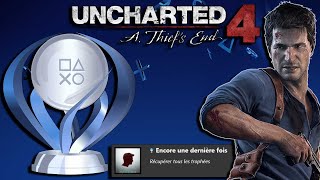 Le platine de Uncharted 4 est juste génial !! (Ascension Platine)