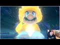 Mario goes Super Saiyan !!! REACTION - PapaGenos