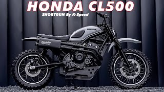 HONDA CL500 Scrambler Exhaust Sound By K-Speed