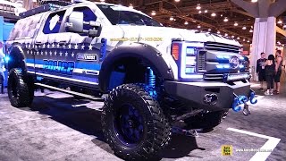 2017 Ford F350 Super Duty 4x4 XL Crew Cab MBX350 Police - Walkaround - SEMA 2016