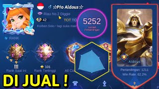 BELI AKUN TOP ALDOUS 1 JT CUMA UNTUK GIVEAWAY ! + PEMENANG GIVEAWAY