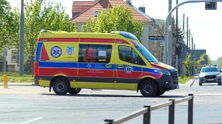 [RUMBLER] [FIAMM] Alarmowo: Ambulans (S) - P01 051 - MB Sprinter III - Szpital Średzki