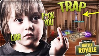 spike trap trolling angry kid on - trolling angry kid on fortnite