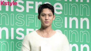 SEVENTEEN ミンギュが来日！「INNISFREE」新店舗PR発表会フォトタイムの模様を大公開！