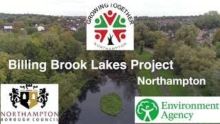 Billing Brook Lakes regeneration project 2019 to 2020