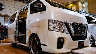 (4K)IFUU NISSAN NV350 CARAVAN PREMIUM GX NV350キャラバンプレミアムGX - TOKYO AUTO SALON 2019