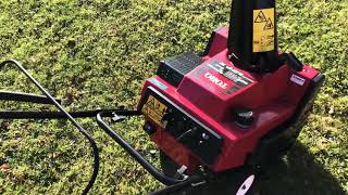 Toro CCR 2450 Snowblower 5Hp