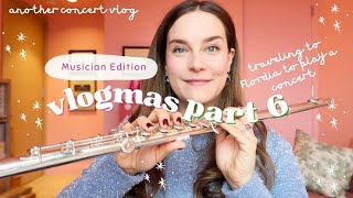 Concert vlog 🎶 and talking about my private online flute studio | katieflute vlogmas 2024 part 6