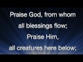 Doxology (Praise God From Whom All Blessings Flow) Instrumental