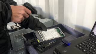 Secure Hard Drive Shredding Process