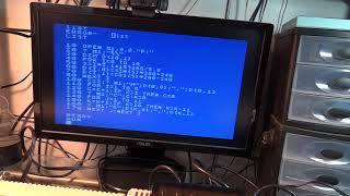 Atari 800 XL, Atari 1010 Cassette Loading, and Atari 1020 Graphics Plotter Demo