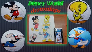 How-To draw Donald Duck/ Walt Disney World 💕😍#shorts