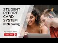 Student Report Card System with Java | Swing | Java Projects