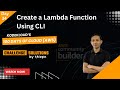 Day 34: Create a Lambda Function Using CLI | 100 Days of Cloud (AWS)