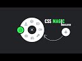 Animated Circular Navigation Menu Magic Indicator