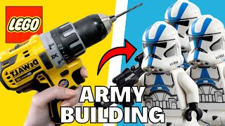 Building a HUGE LEGO Star Wars Clone Army...but there's a twist