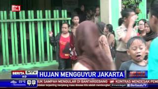 Jakarta Diguyur Hujan 2 Jam, Muncul Genangan di Sejumlah Jalan