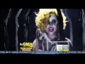 GMA Lady Gaga Presents her new video "applause"