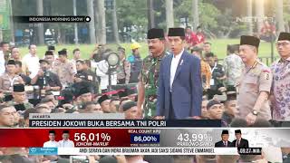 Presiden Jokowi Hadiri Buka Puasa Bersama TNI Polri