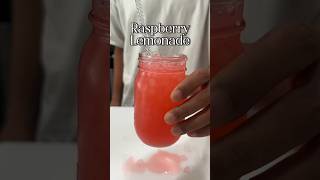 Ultimate Refreshment: Homemade Raspberry Lemonade Recipe | Easy DIY Summer Drink #Shorts