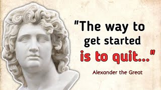 Alexander the Great Quotes | Motivational Quotes Official | Quotes | Motivation Video