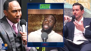 Stephen A. Smith and JJ Redick Have An Honest Conversation About Draymond and Athlete-Driven Media