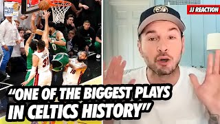JJ Reacts To Boston's Miraculous Game 6 Win Over Miami and Derrick White's Game Winner
